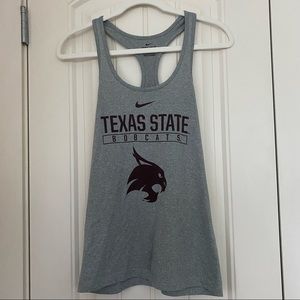Nike Dri-Fit Texas State University Racerback Tank